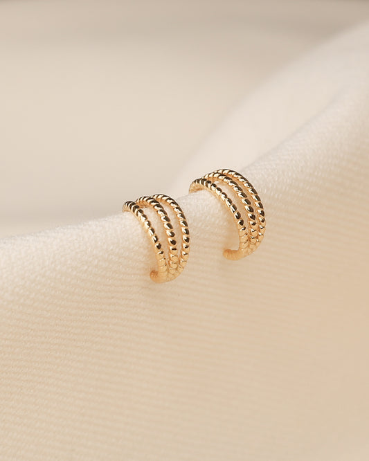 Spike Ear Cuff Gold