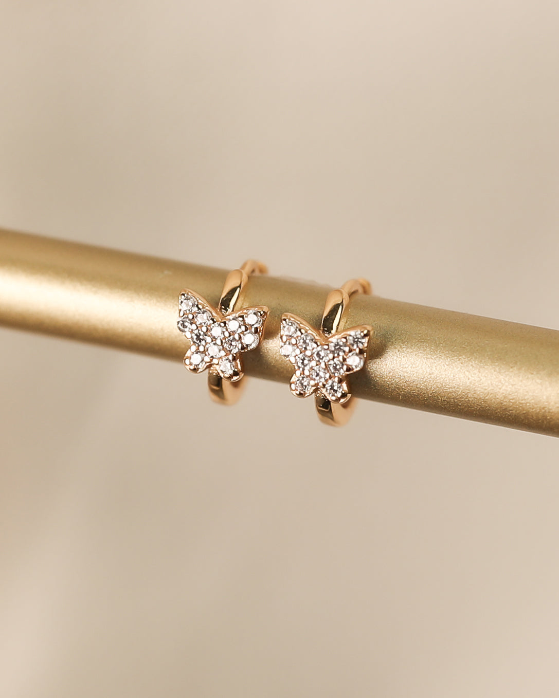 Butterfly CZ Earring