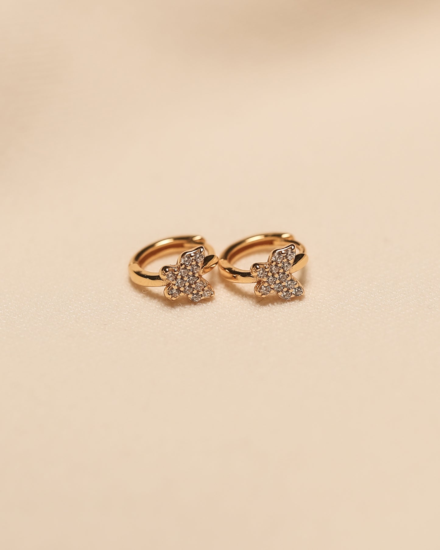 Butterfly CZ Earring