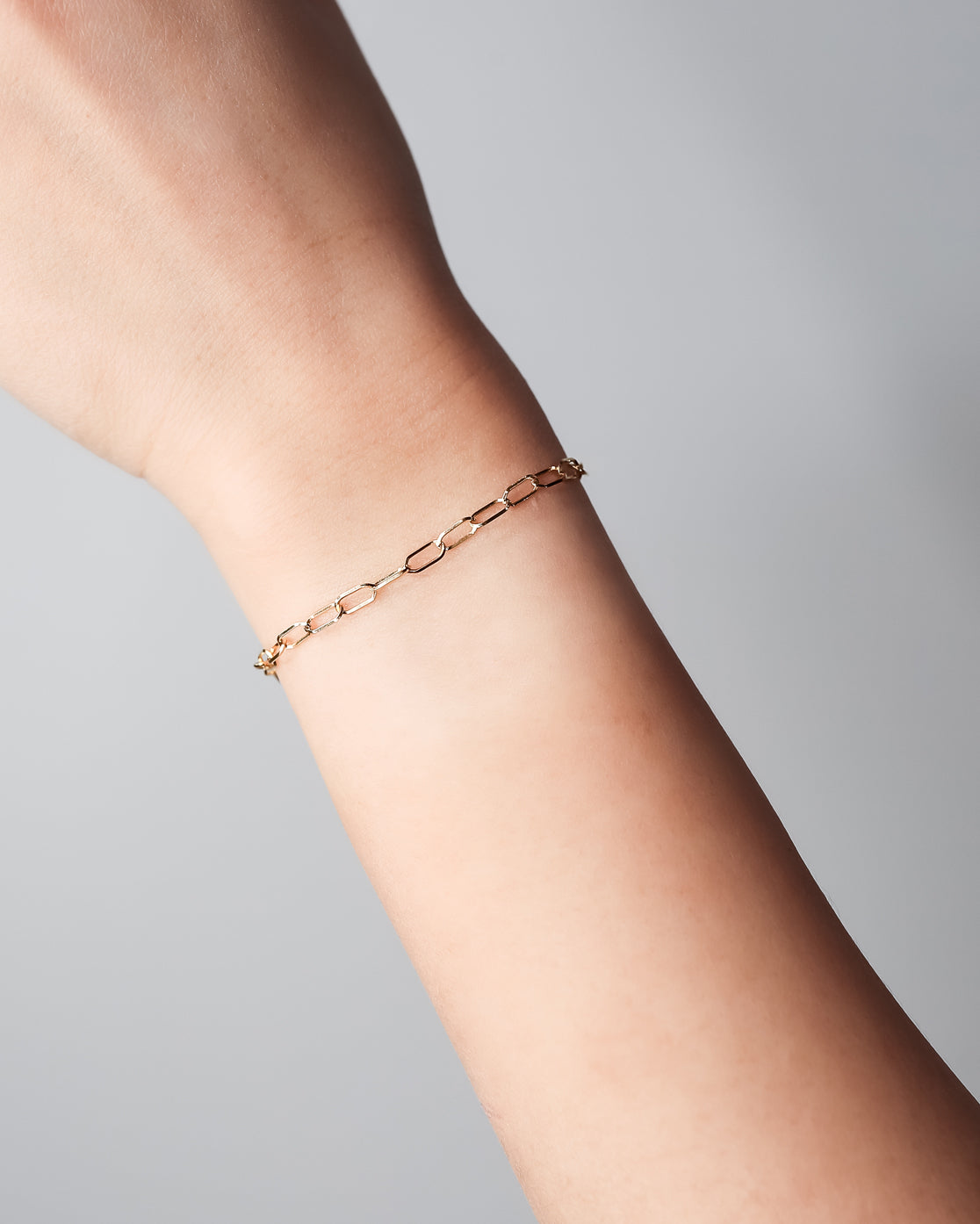 Link Chain Bracelet 18K
