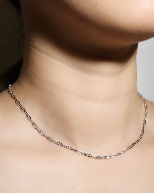 Link Chain Necklace (Silver)