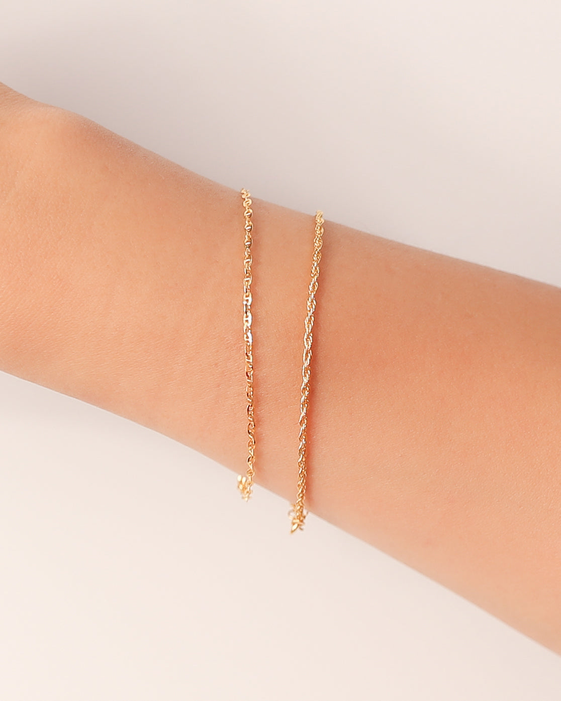 Rope Chain Bracelet 18K
