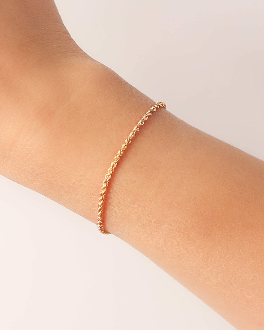 Rope Chain Bracelet 18K