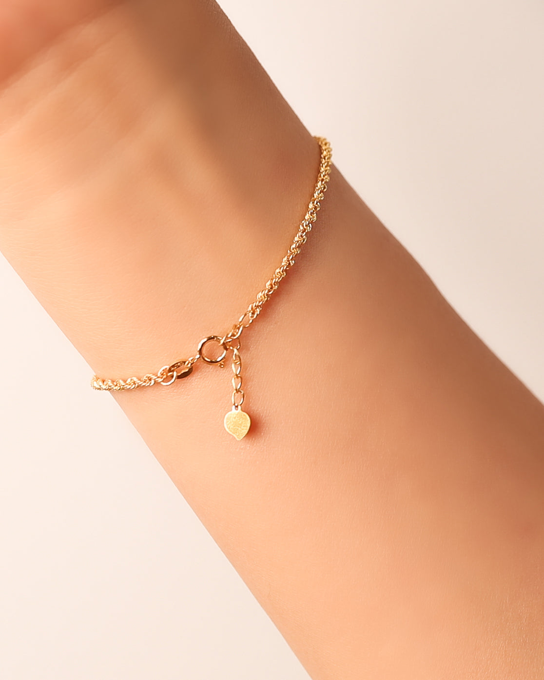 Rope Chain Bracelet 18K