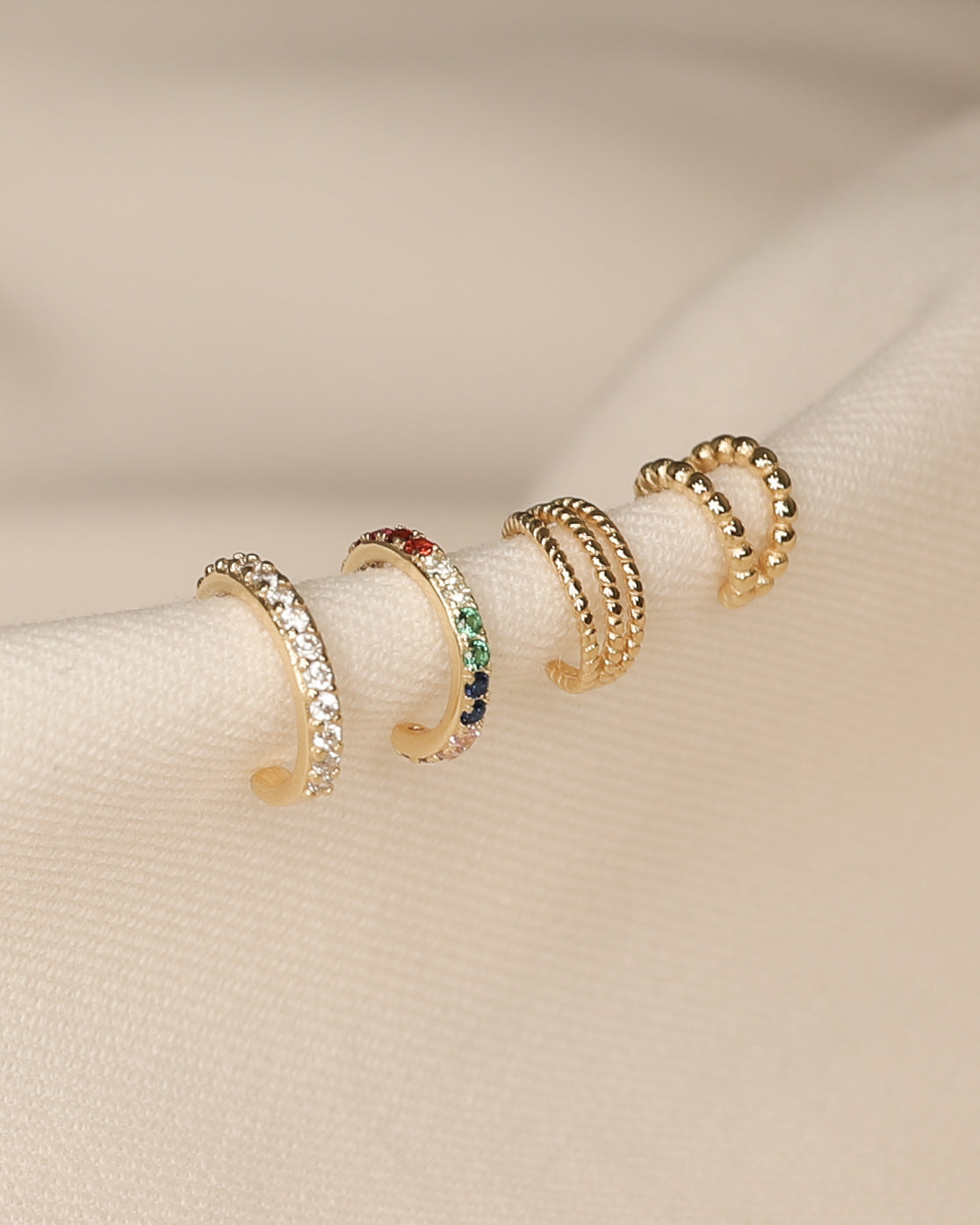 Spike Ear Cuff Gold
