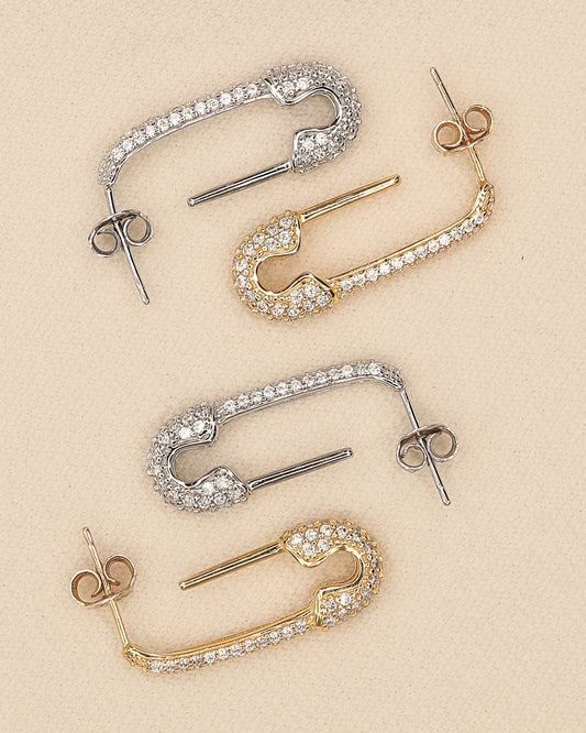 Safety Pin Earring