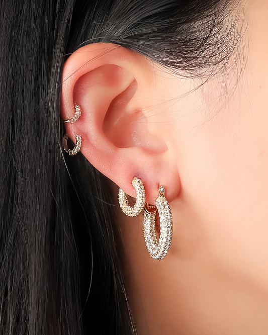 Butterfly CZ Earring